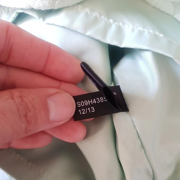 The Limited Womens Skirt Textured Size 0 Green Pastel Mint Mini Pockets Spring - Picture 10 of 12